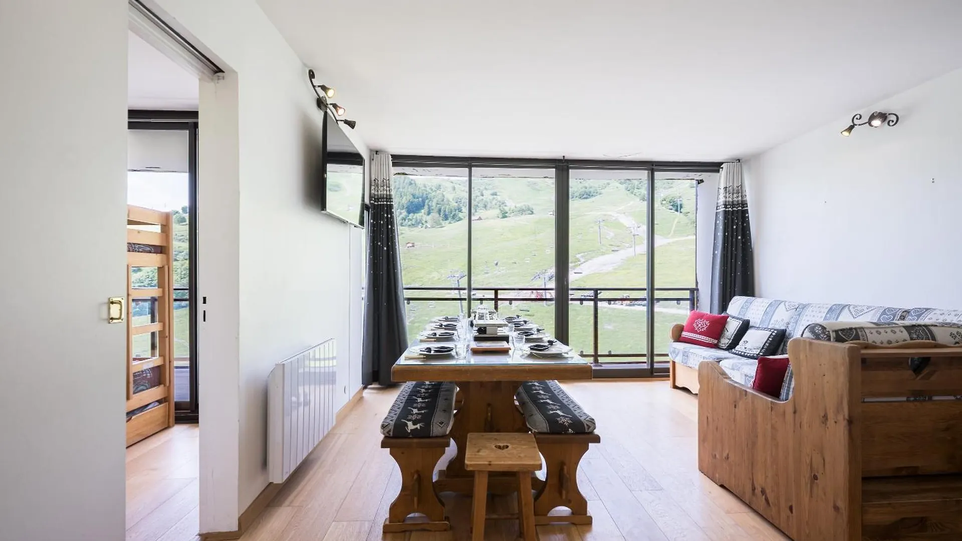 Le Chrystal Des Neiges - Le Corbier - Vue Pistes Apartamento Villarembert 0*,  França